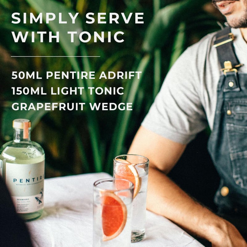 Pentire Seaward 70cl - Botanical Alcohol Free Spirit - Distilled from Native Cornish Plants - No Added Sugar - Vegan - Nothing Artificial - Non Alcoholic Grapefruit Spirit - Image 4